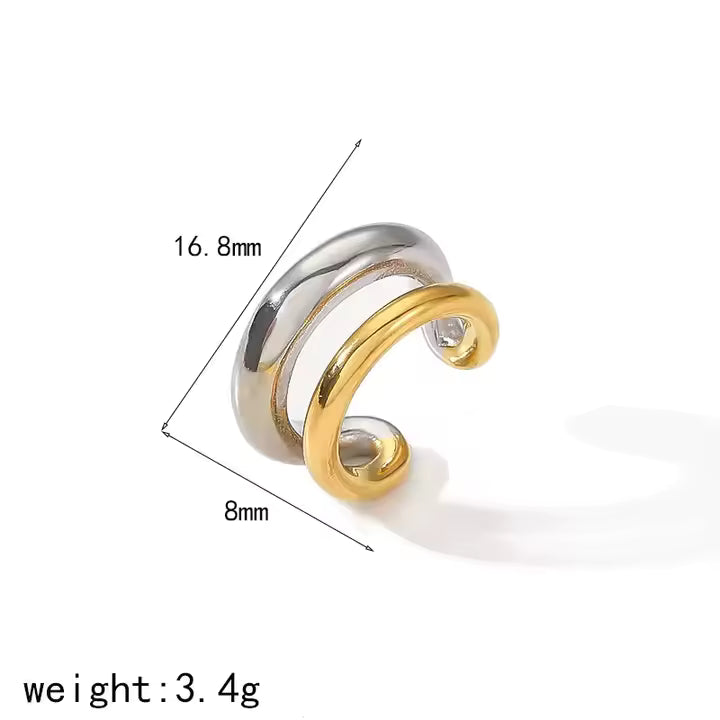 Sculptural Ear Cuff